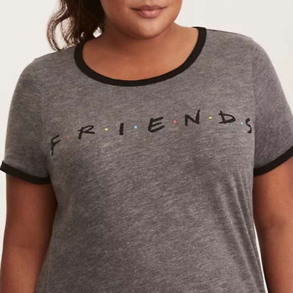 torrid Tops - Friends Ringer Tee